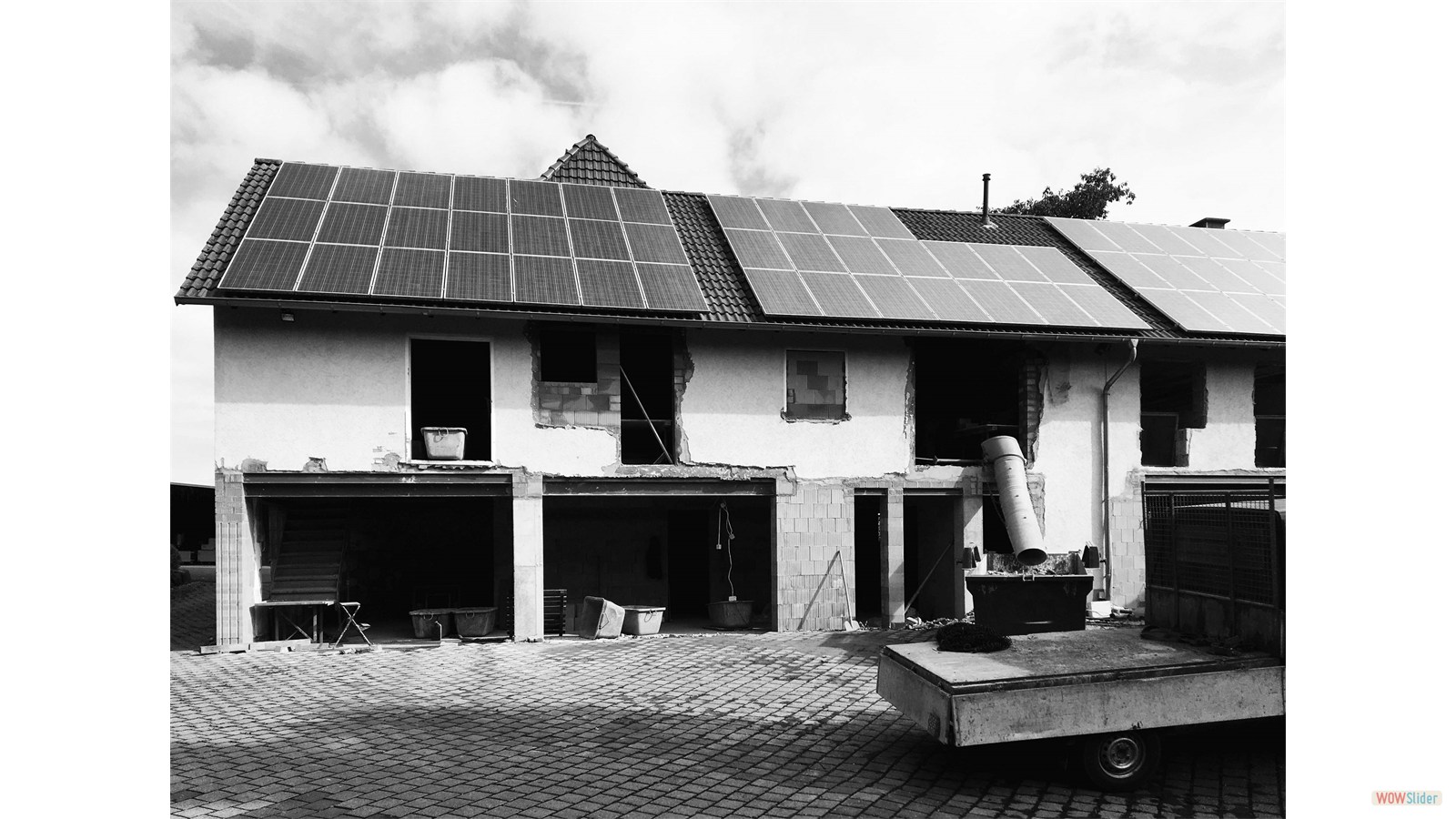 Aussenansicht 2 SW Am Born Raumkontrast