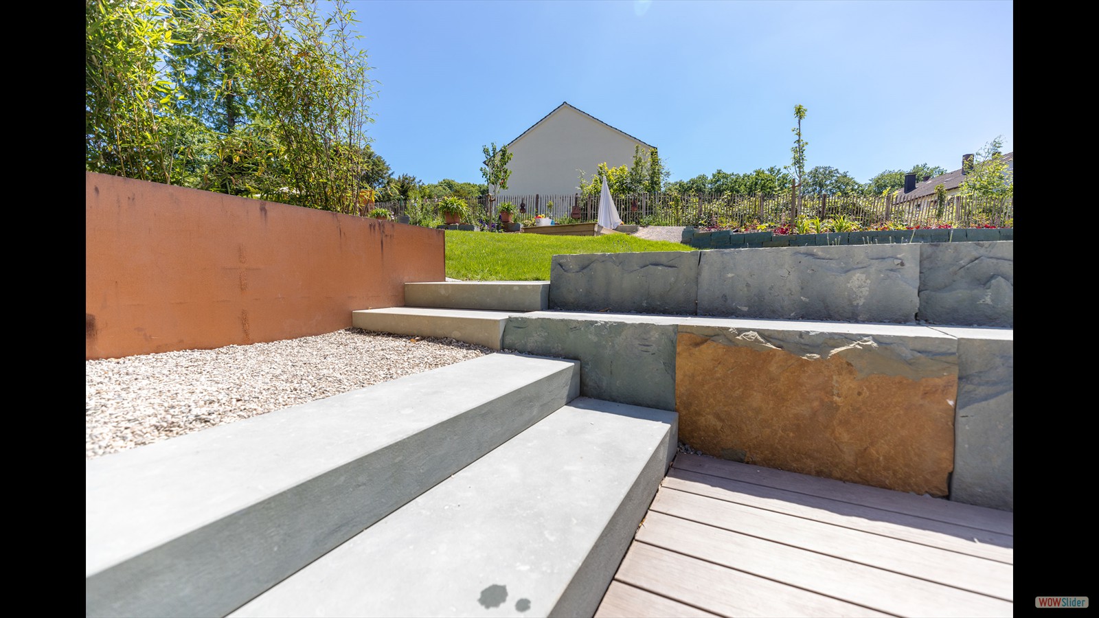 Gartenhof Gartenplanung 3 Raumkontrast