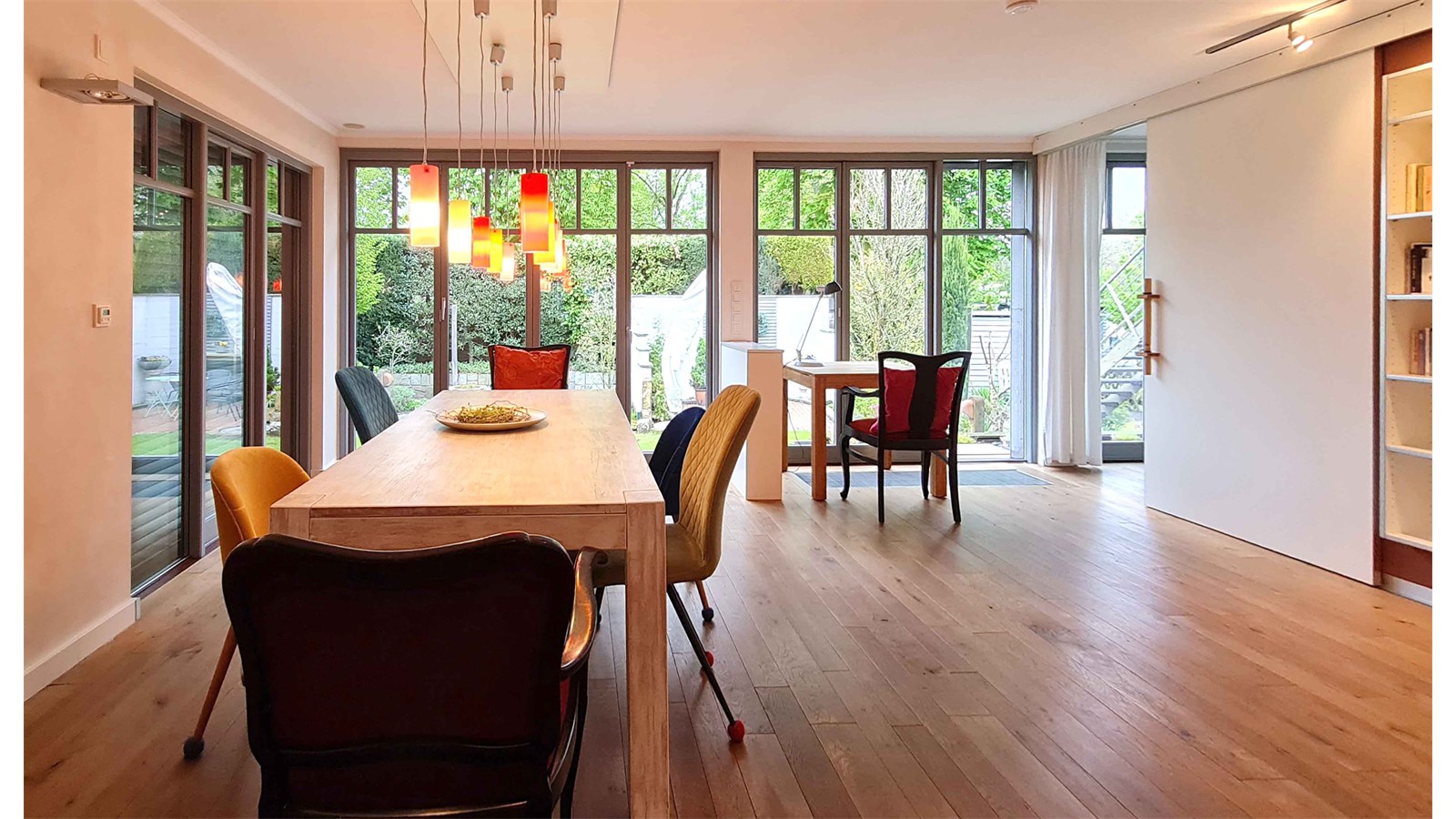 Kleine Oase Wintergarten Essbereich